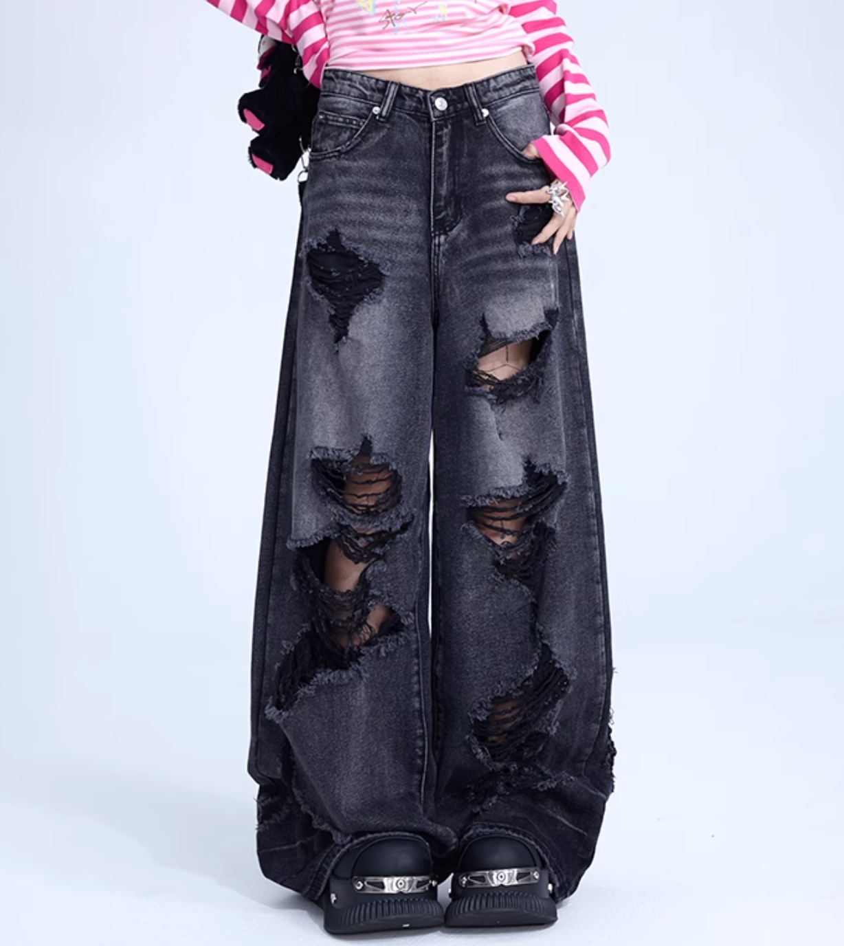 オーバーダメージデニム NW1071