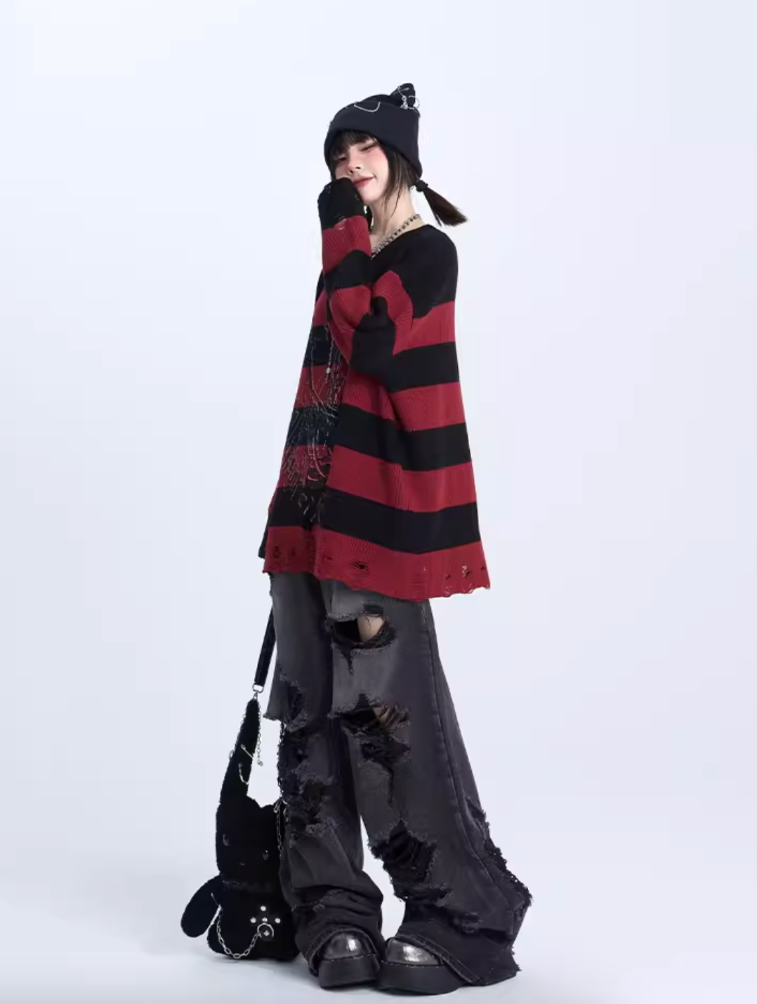 オーバーダメージデニム NW1071