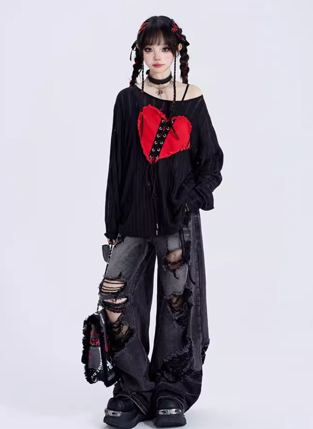 オーバーダメージデニム NW1071