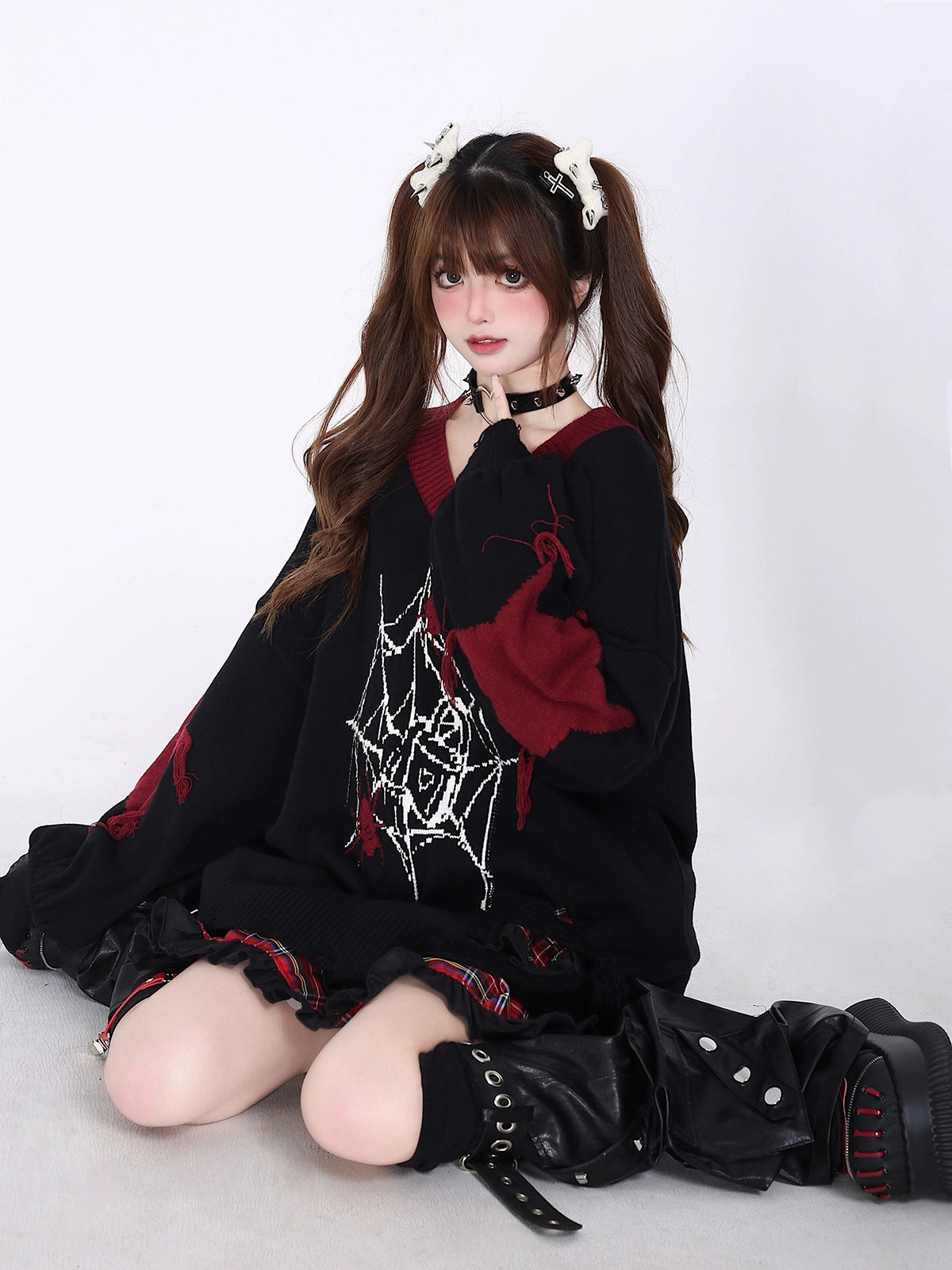 レッドスパイダーニット NW1288