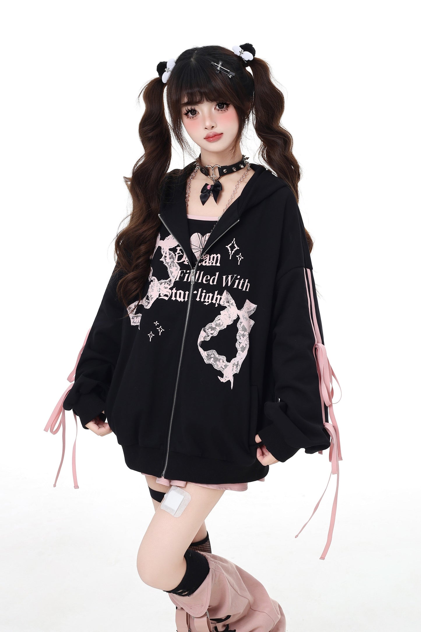 ボウタイルーズパーカー