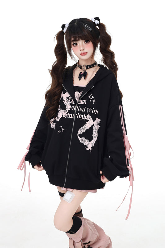 ボウタイルーズパーカー