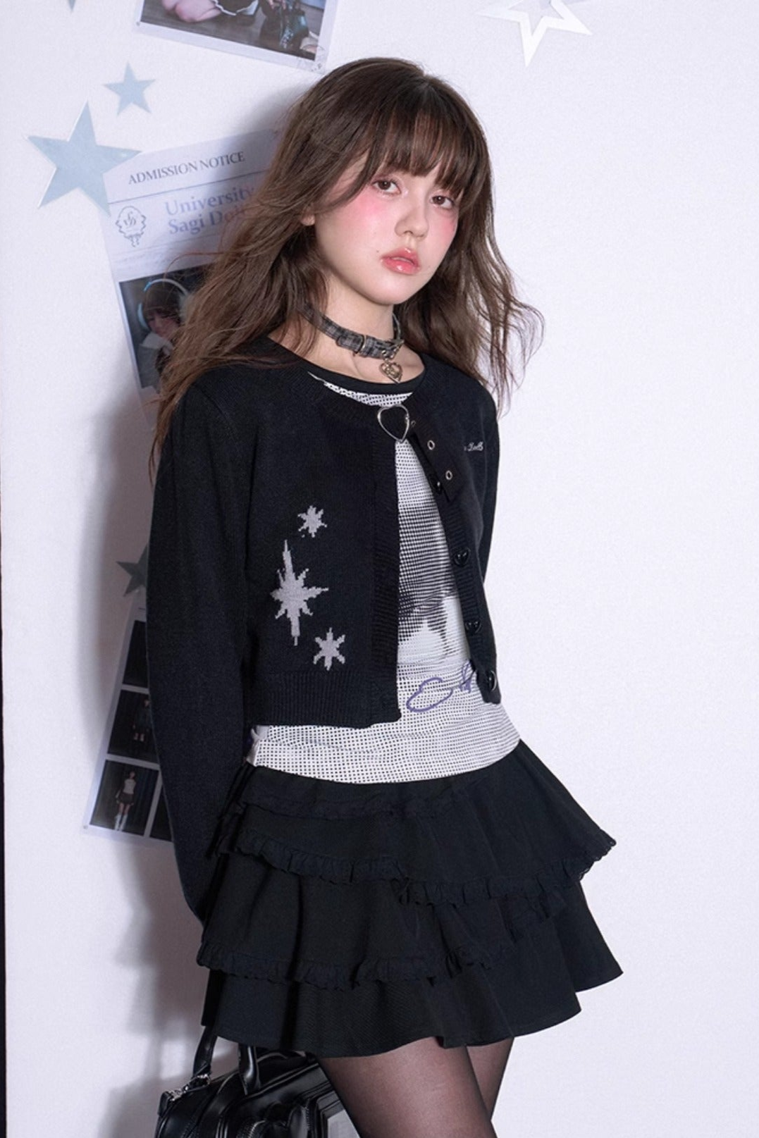 ラブボタンカーディガン