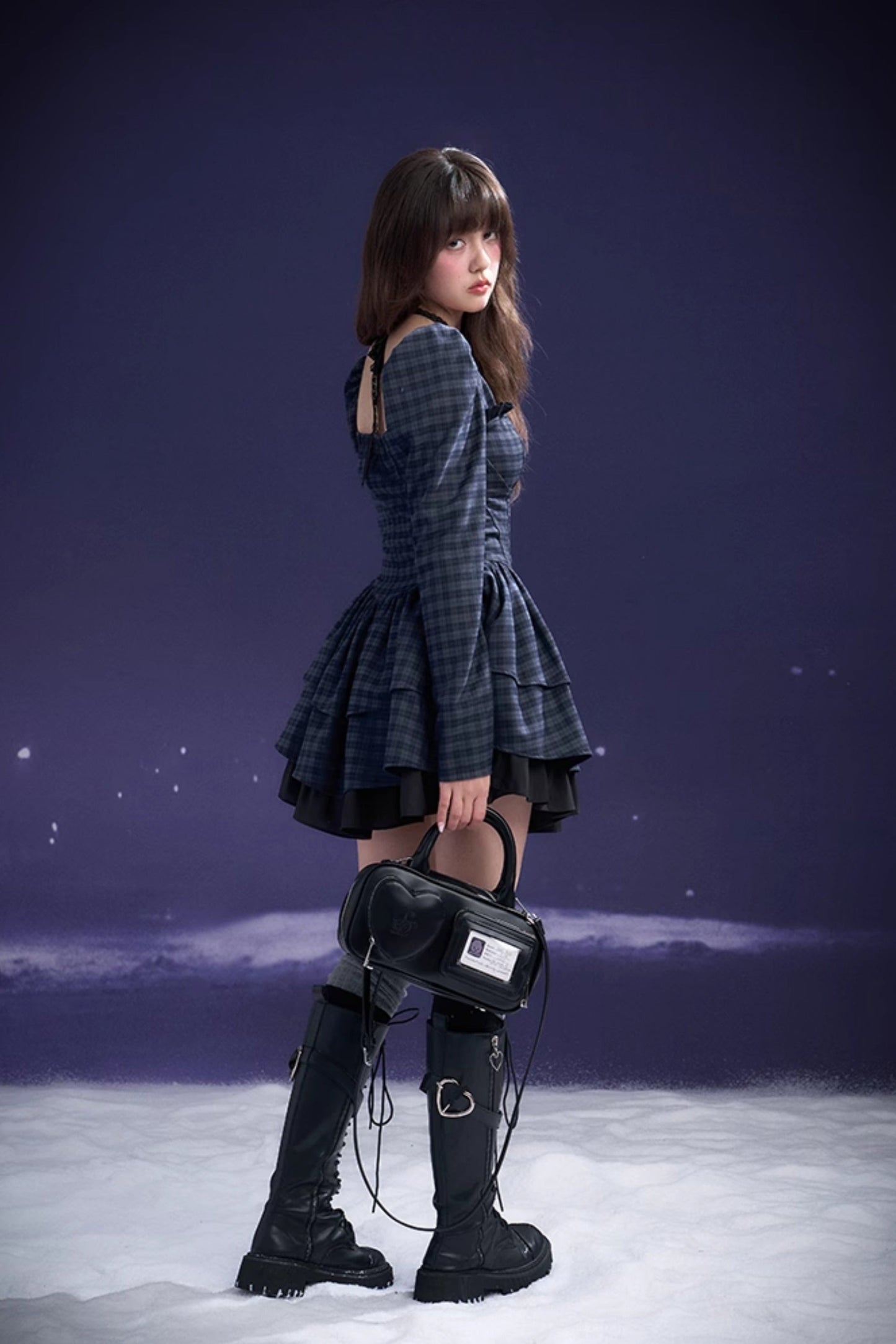 ブルーロリータドレス