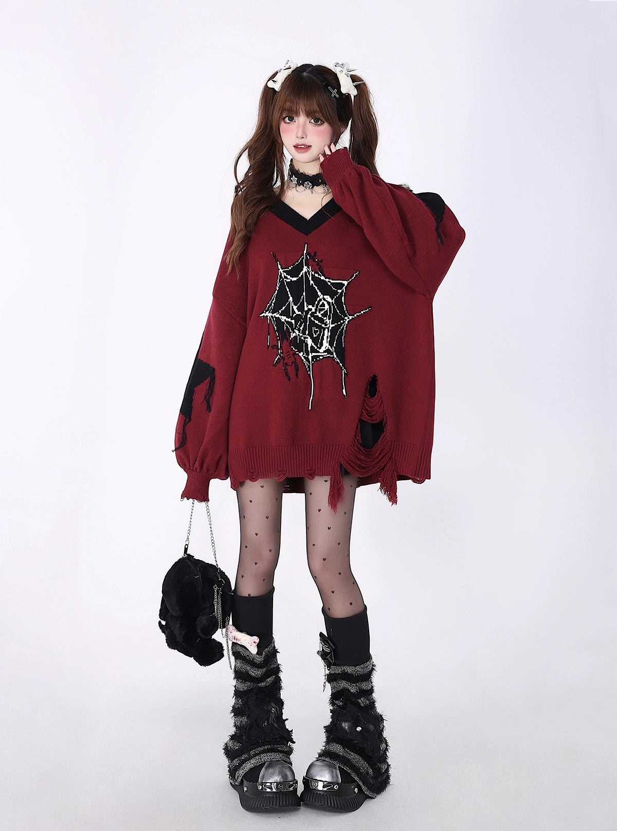 レッドスパイダーニット NW1288