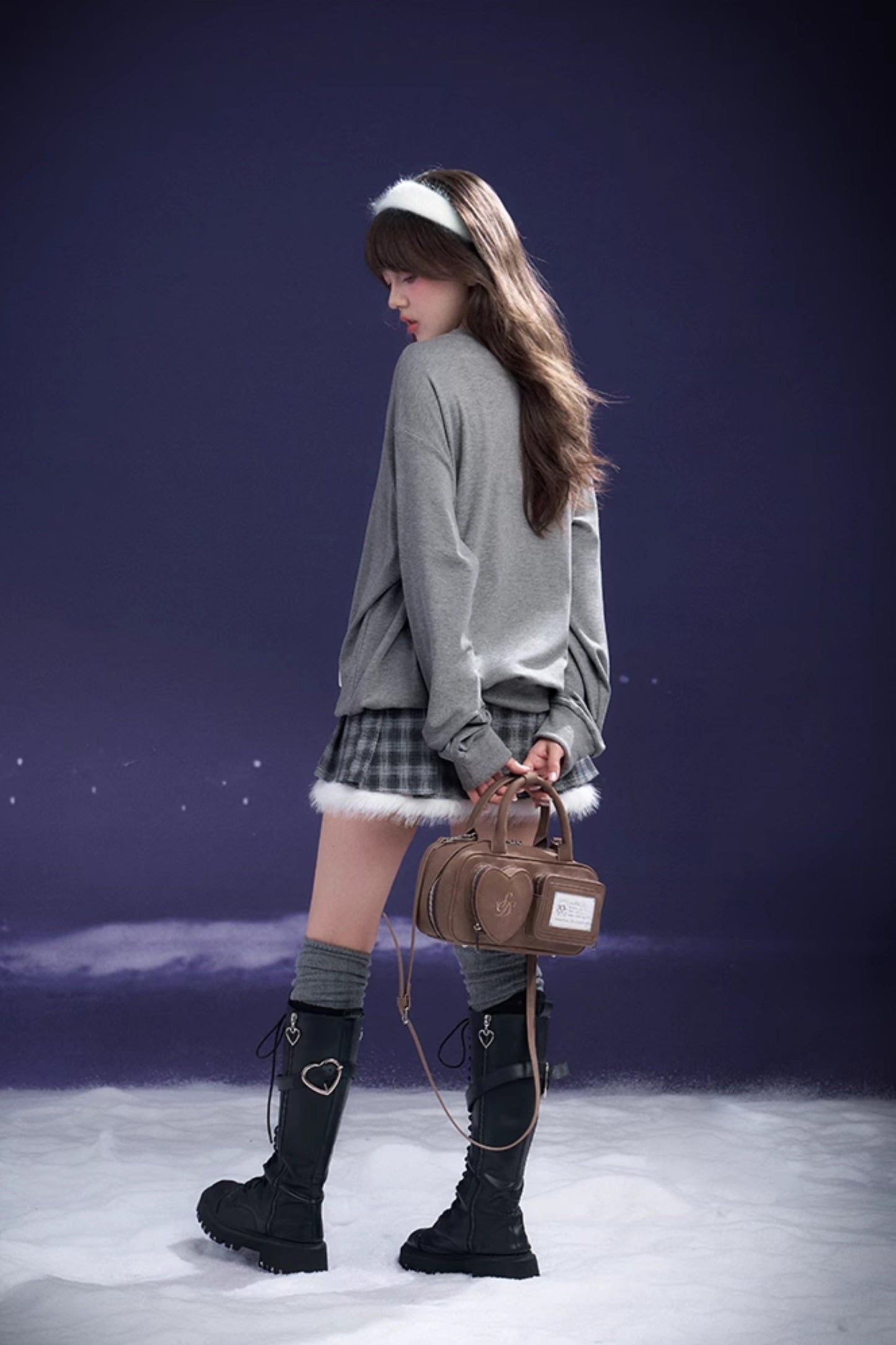 スタープリントスウェット