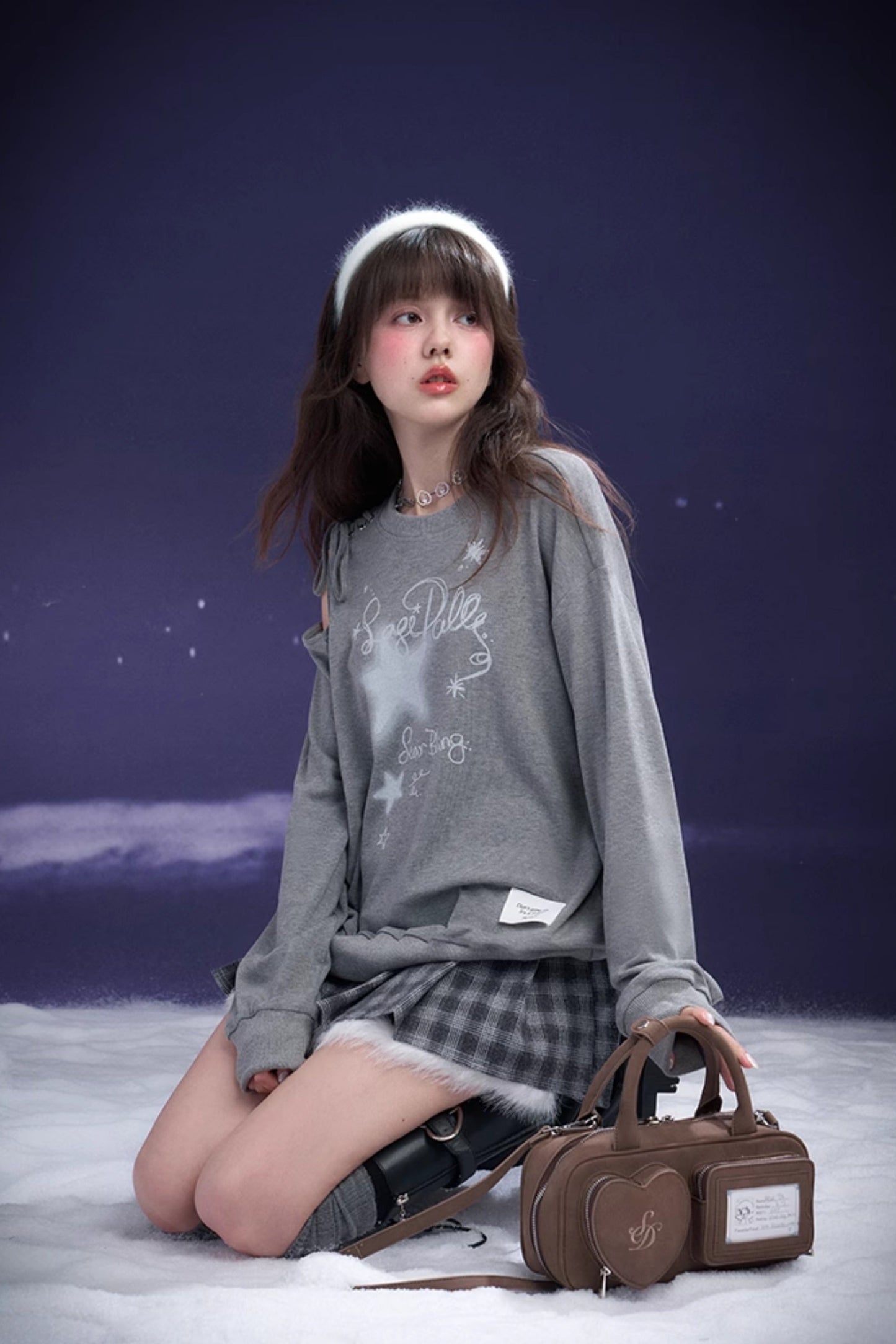 スタープリントスウェット