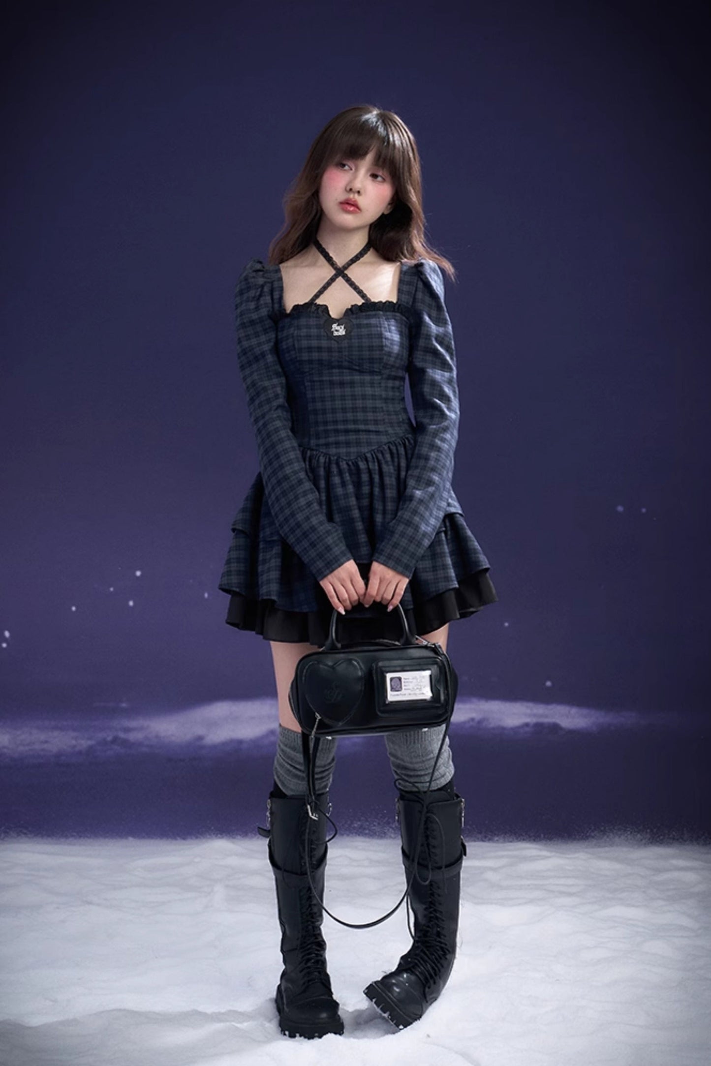 ブルーロリータドレス