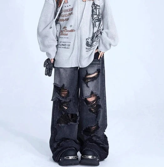 オーバーダメージデニム NW1071