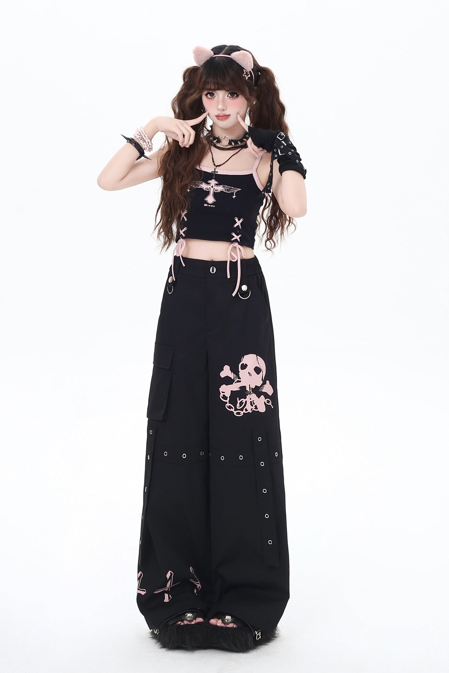 ドクロベルトパンツ