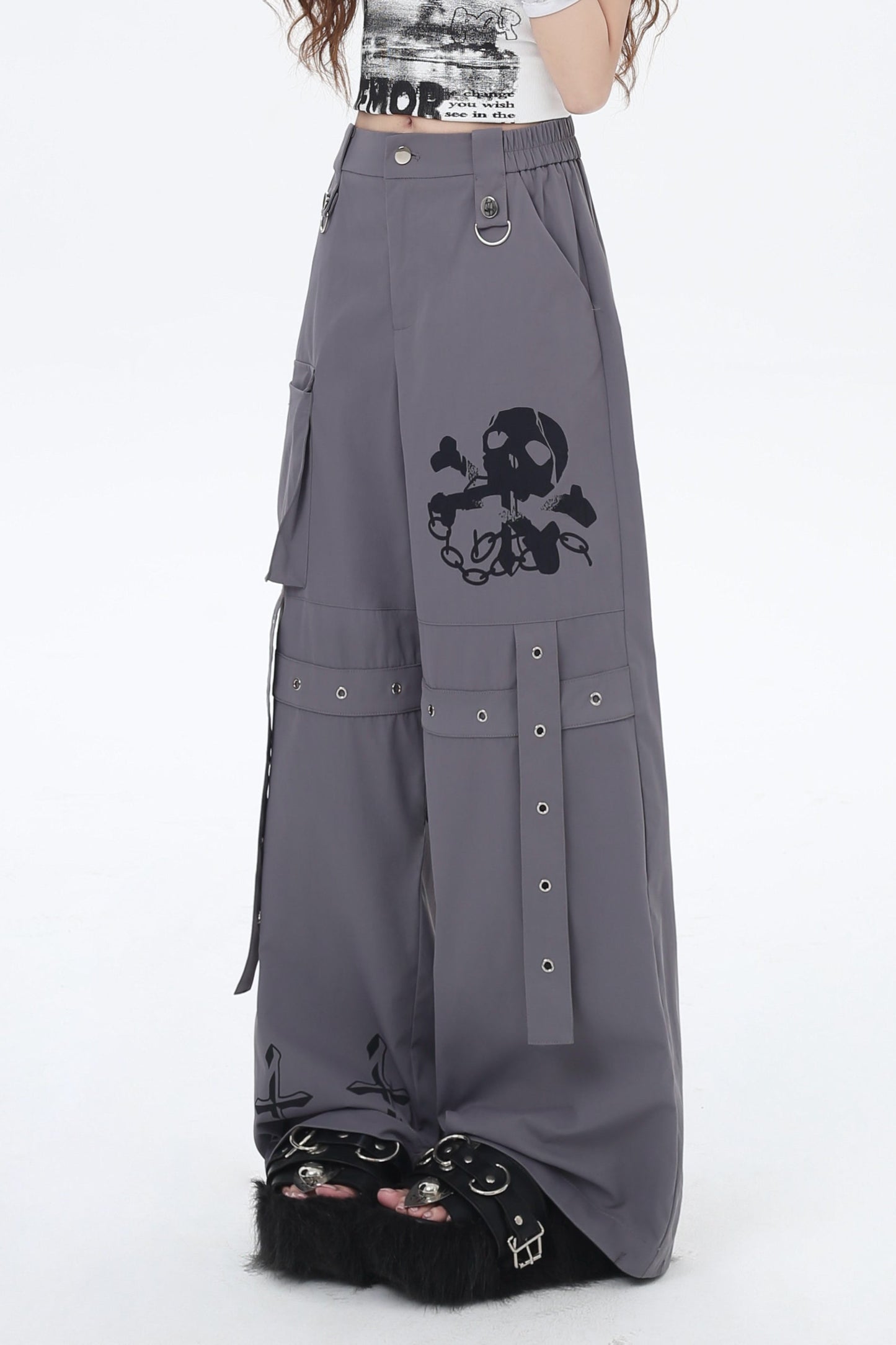 ドクロベルトパンツ