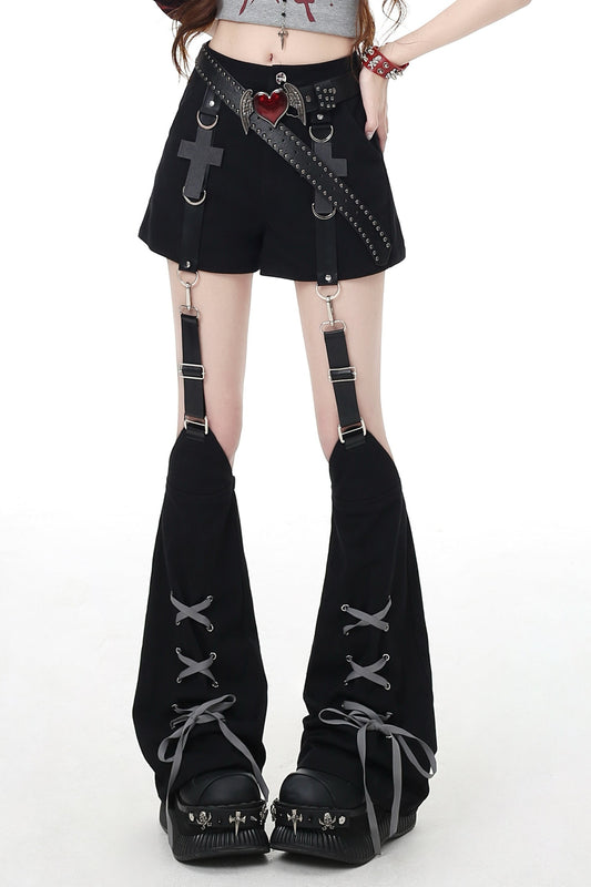 クロスレッグウォーマーパンツ