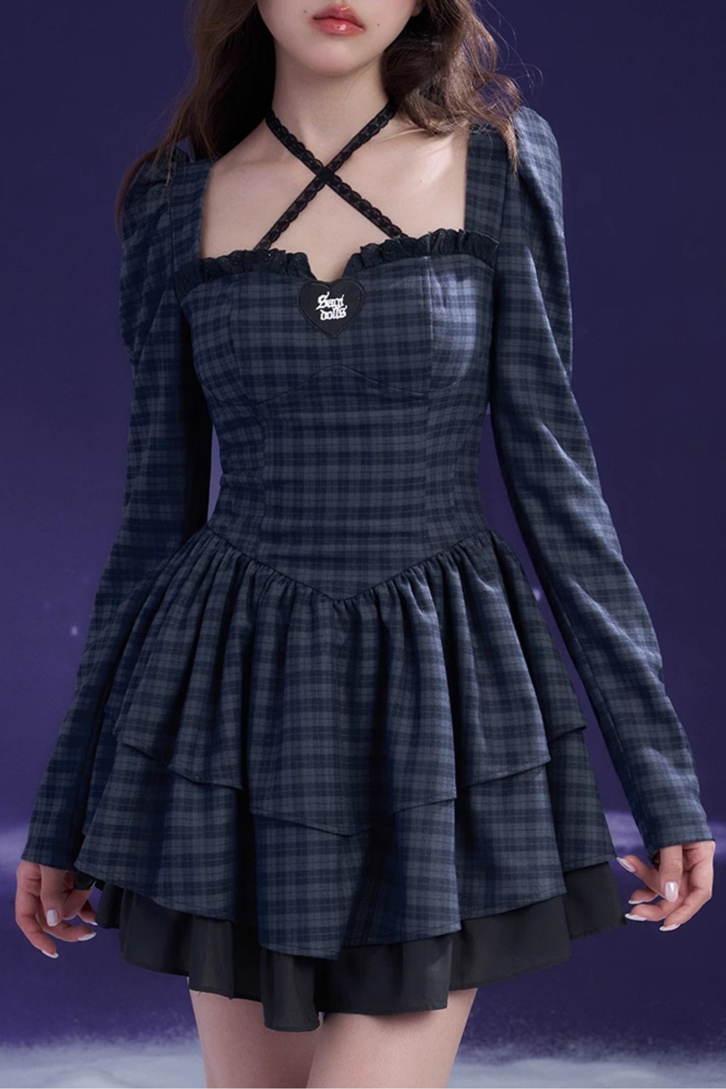 ブルーロリータドレス