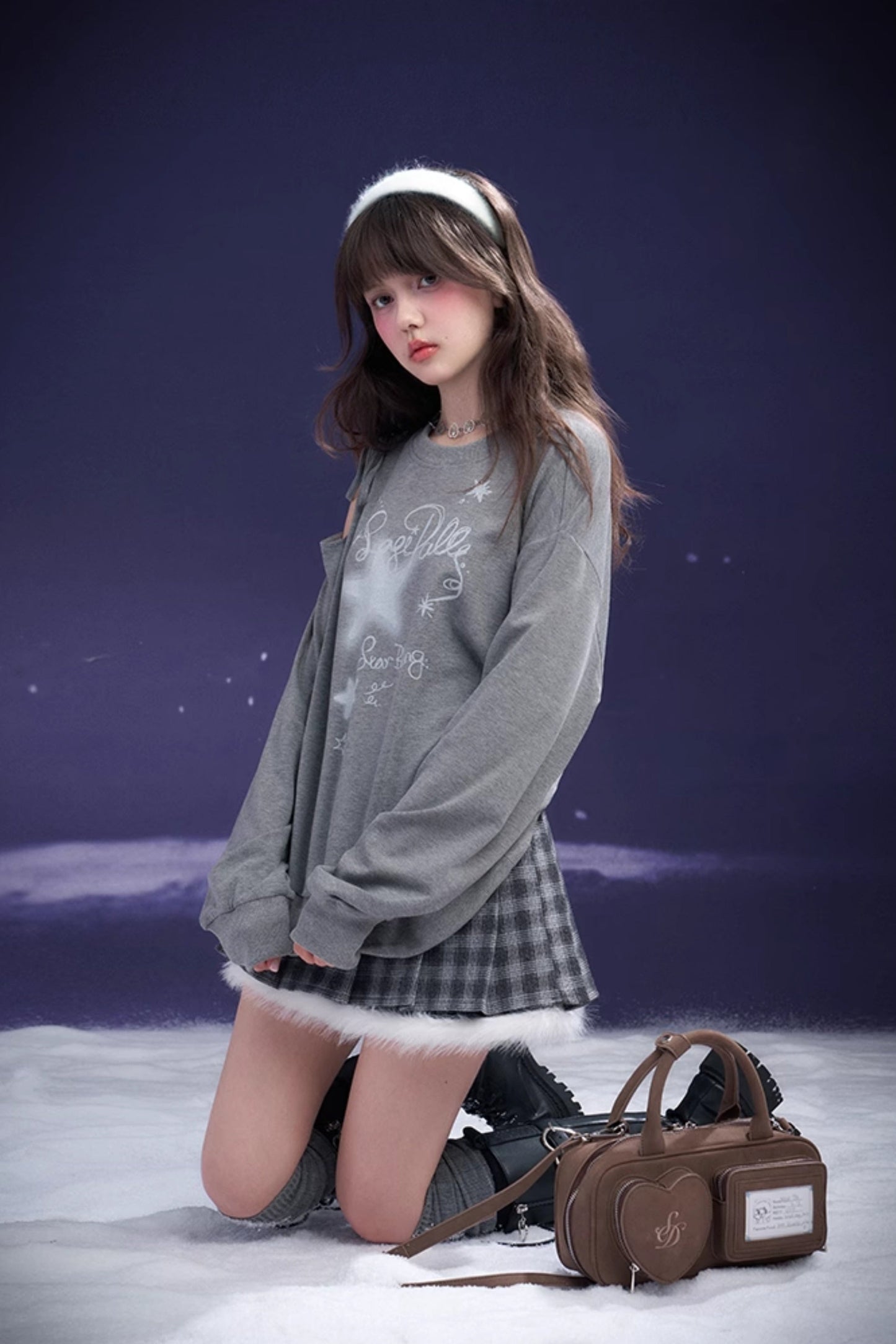 スタープリントスウェット