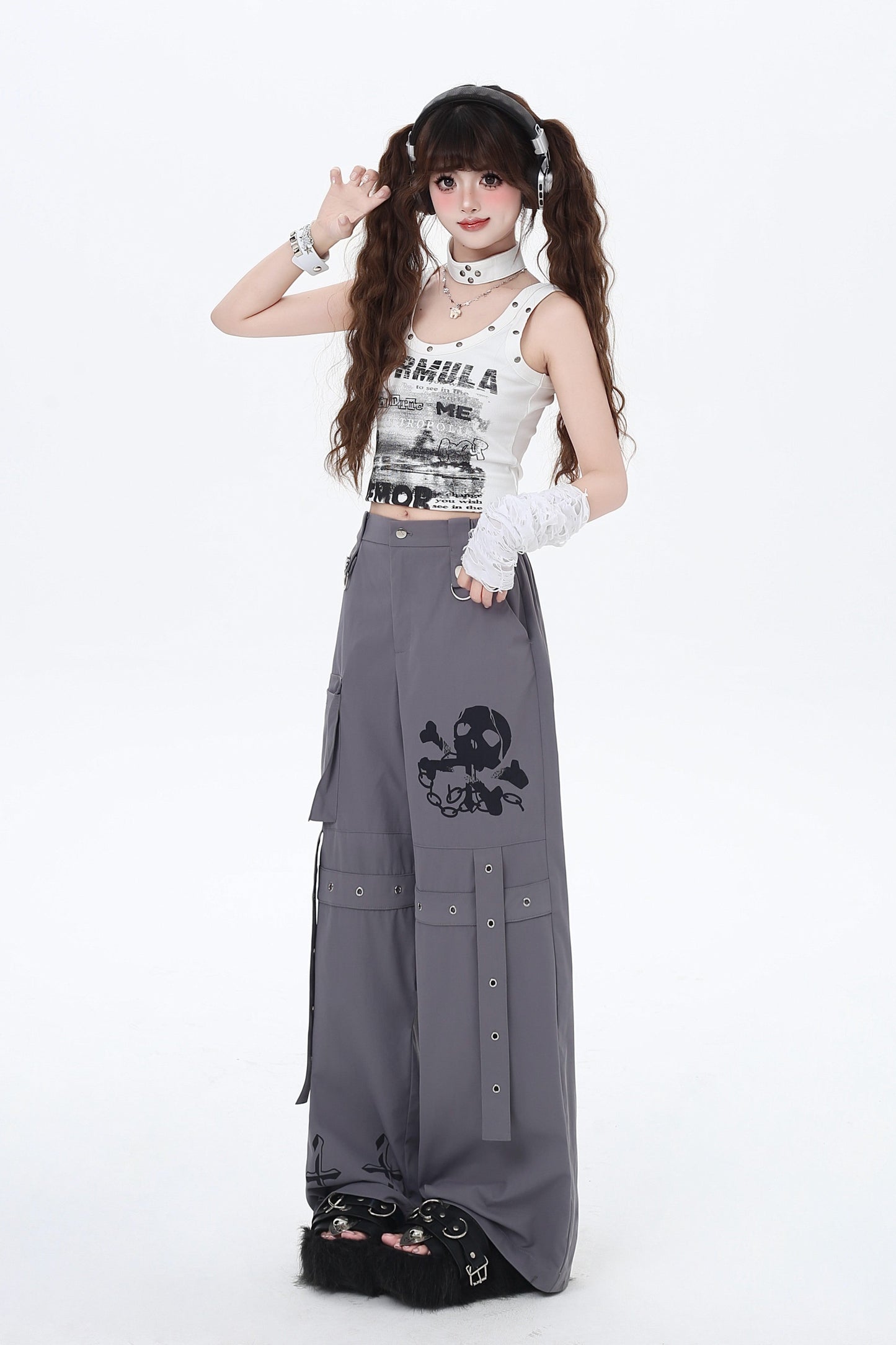 ドクロベルトパンツ