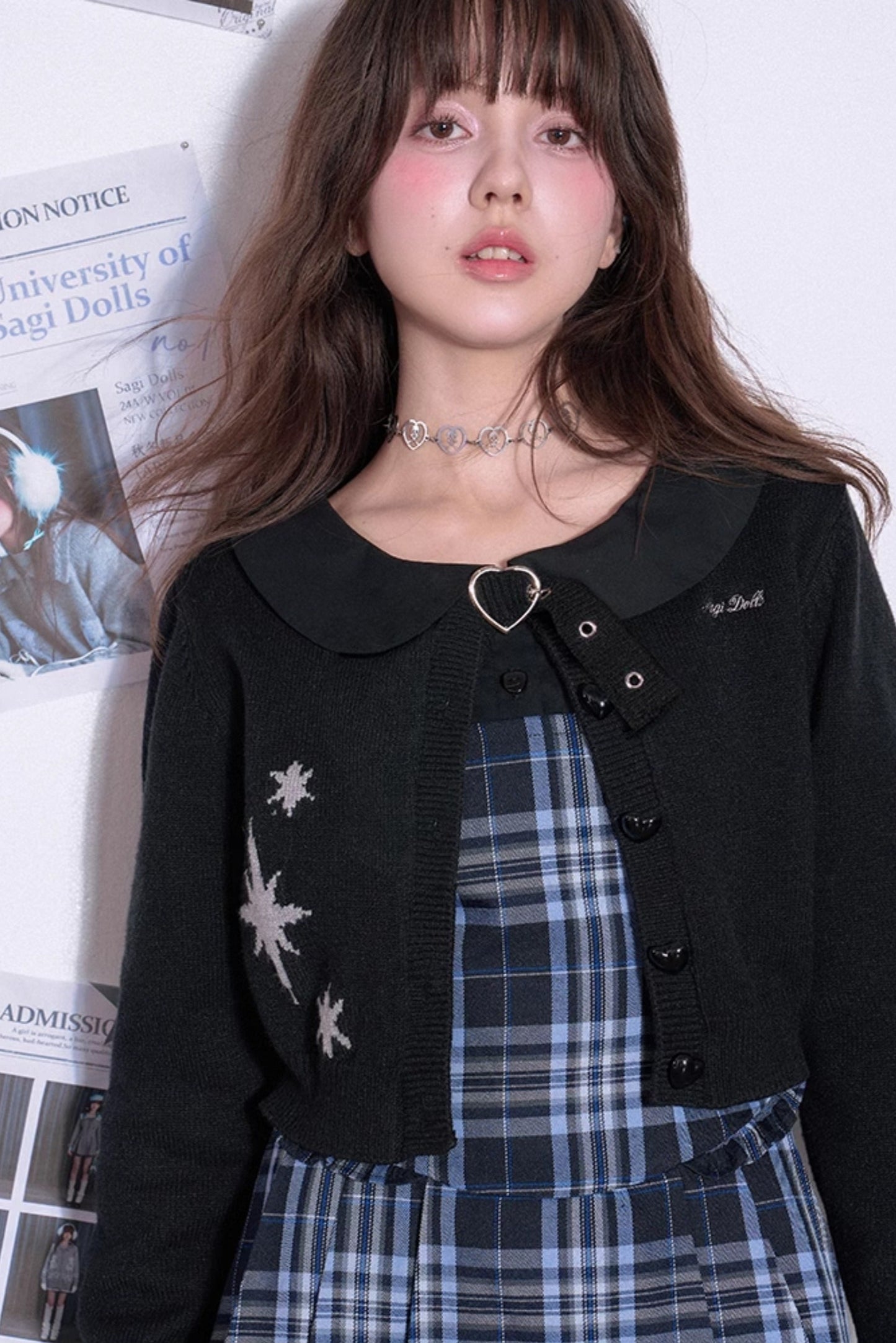 ラブボタンカーディガン