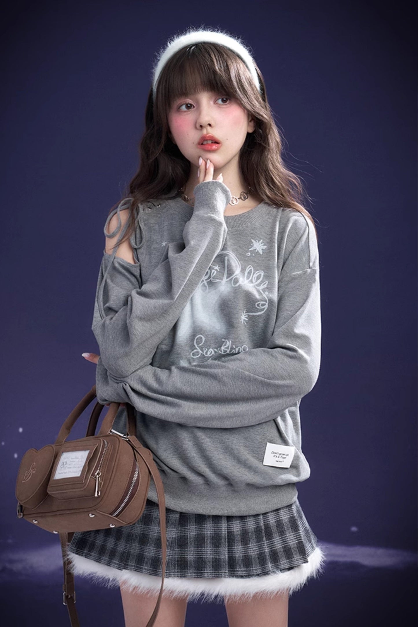 スタープリントスウェット