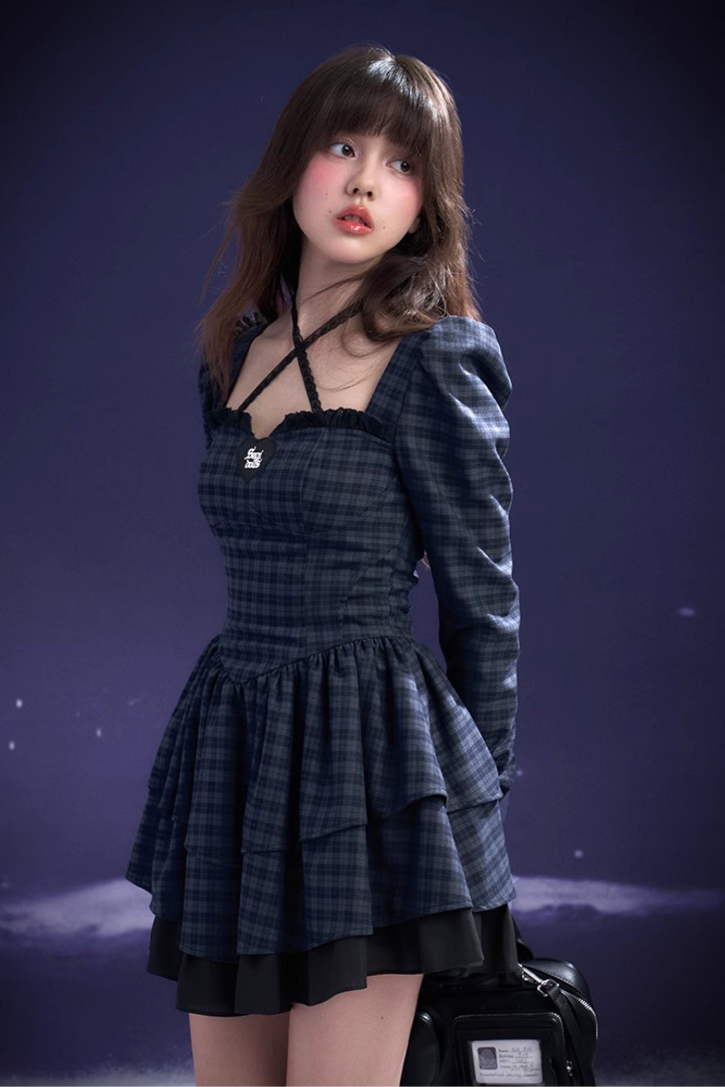 ブルーロリータドレス