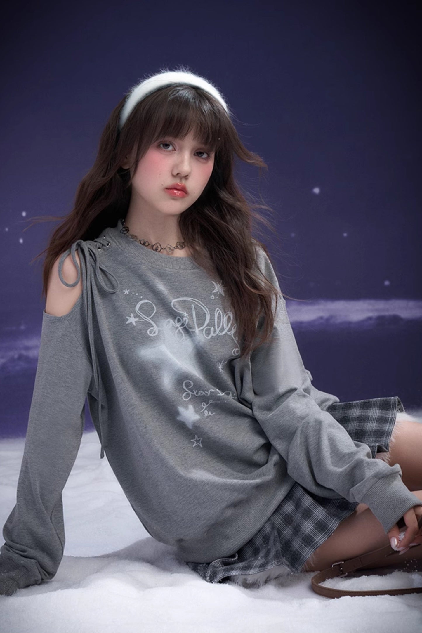 スタープリントスウェット