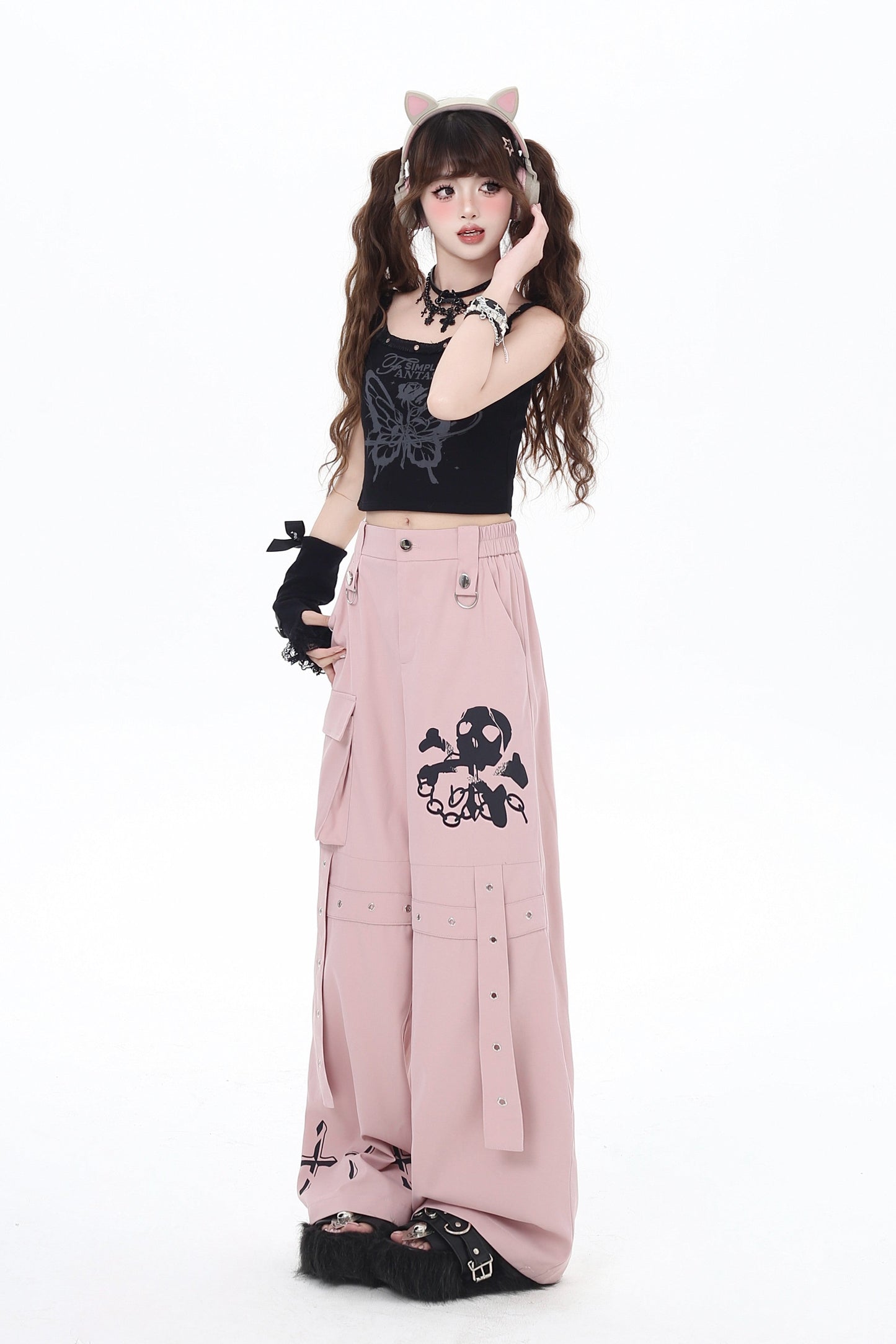 ドクロベルトパンツ