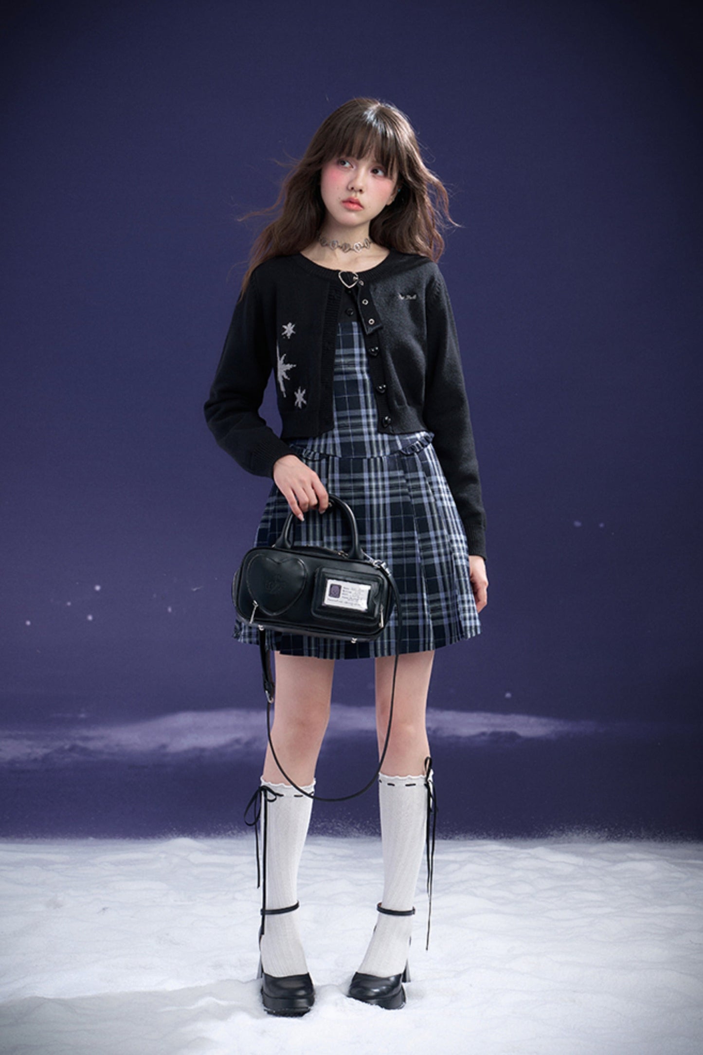 ラブボタンカーディガン