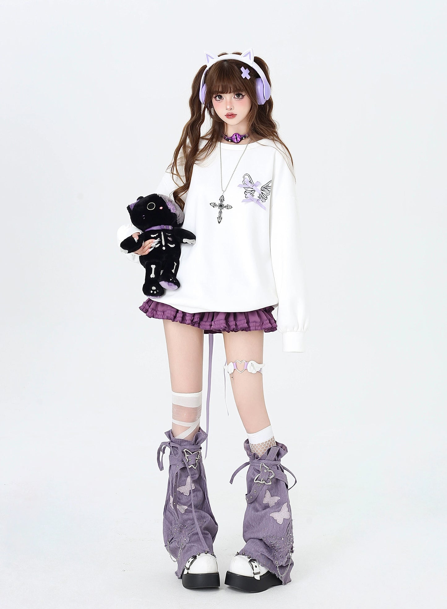 バッグポイントリボンアップスウェット NW1269