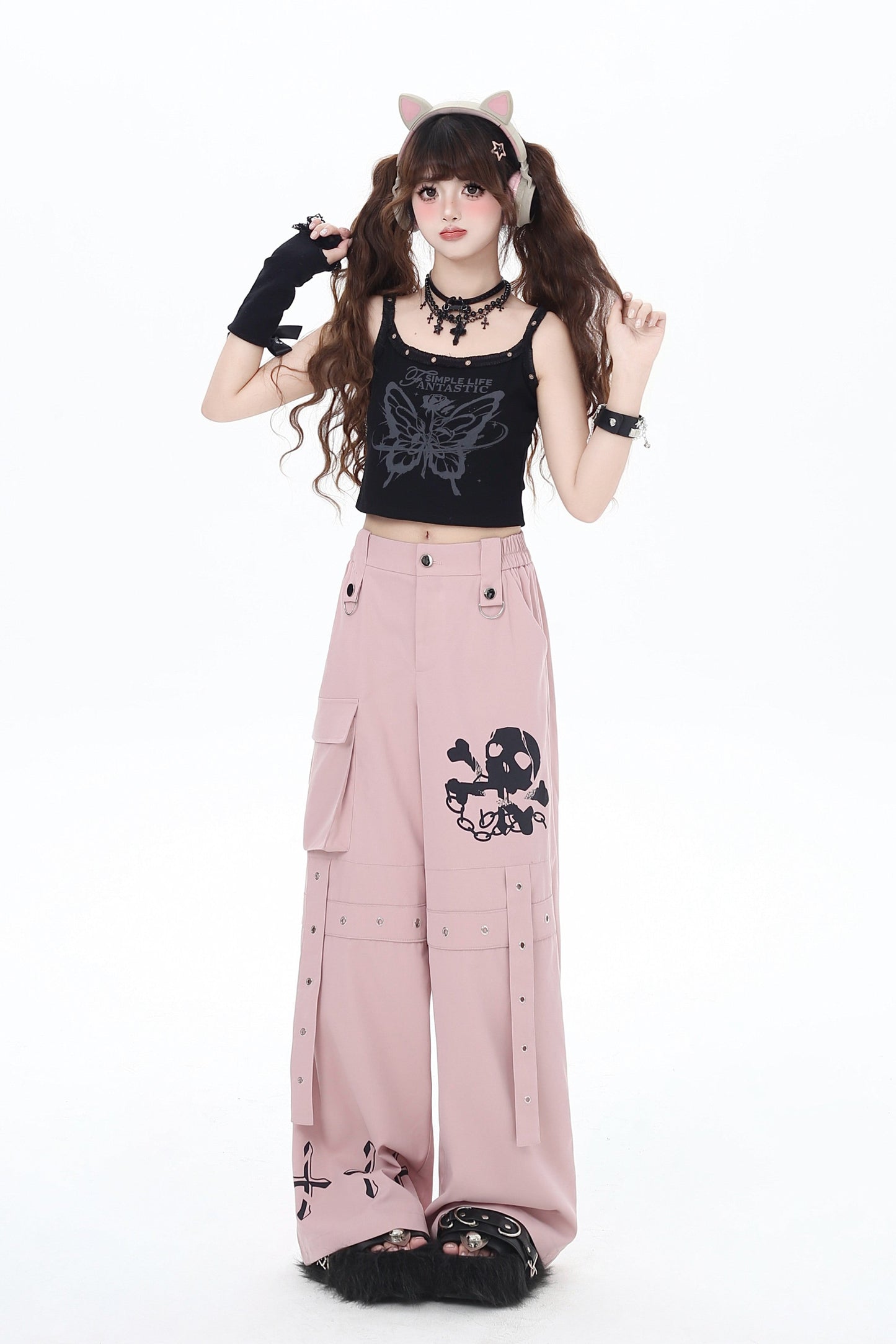 ドクロベルトパンツ