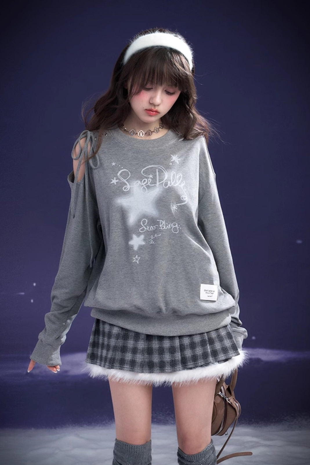 スタープリントスウェット