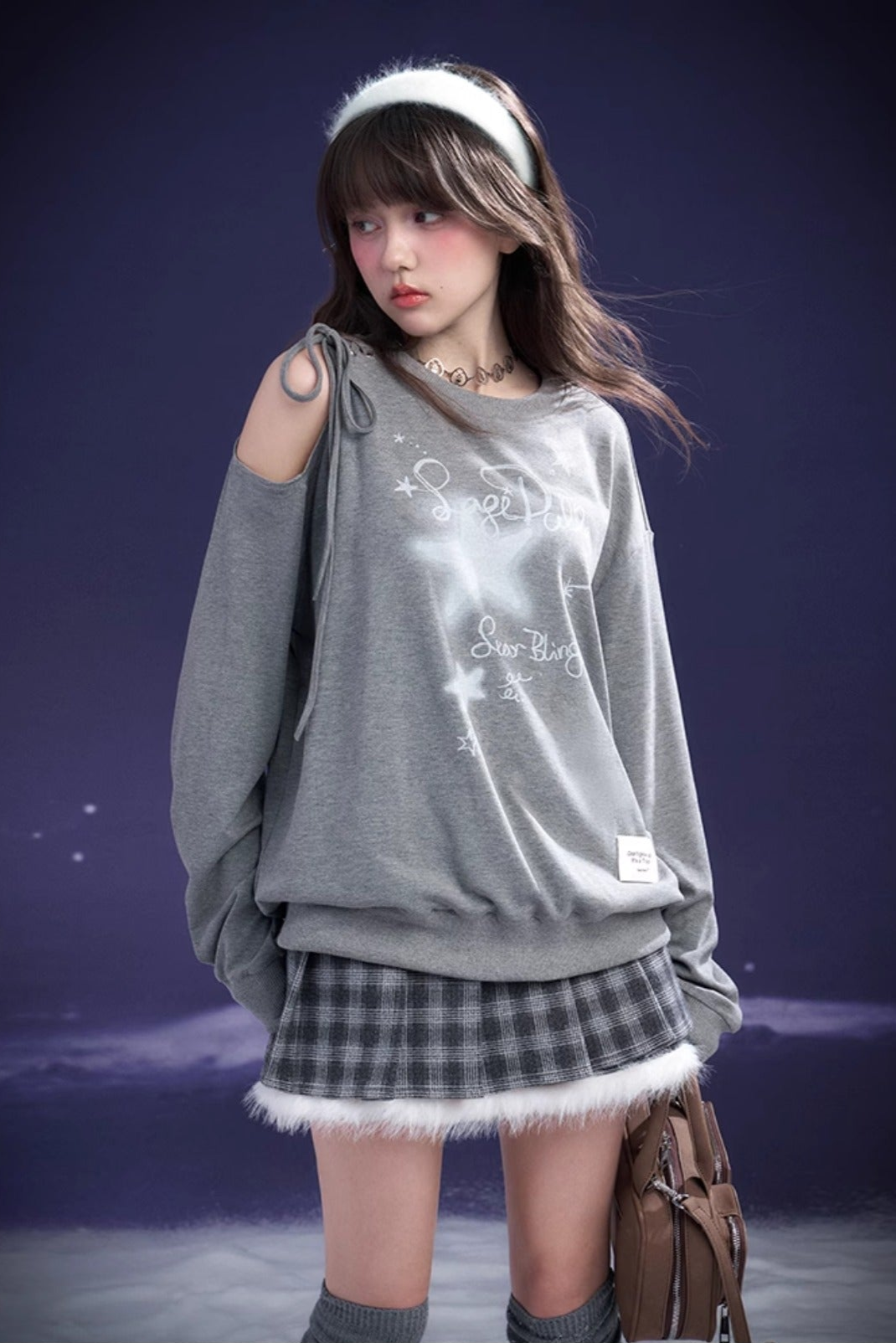 スタープリントスウェット