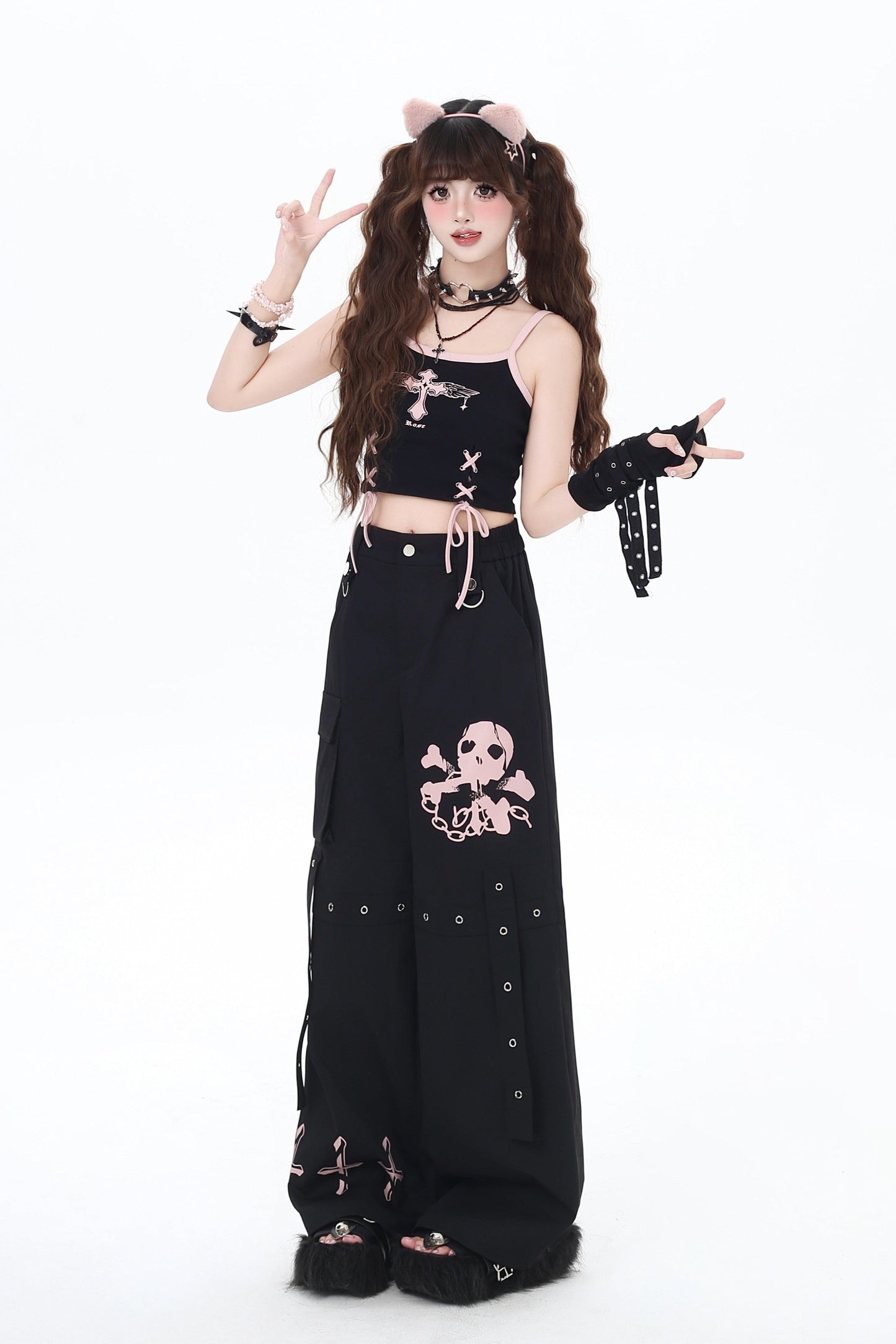 ドクロベルトパンツ