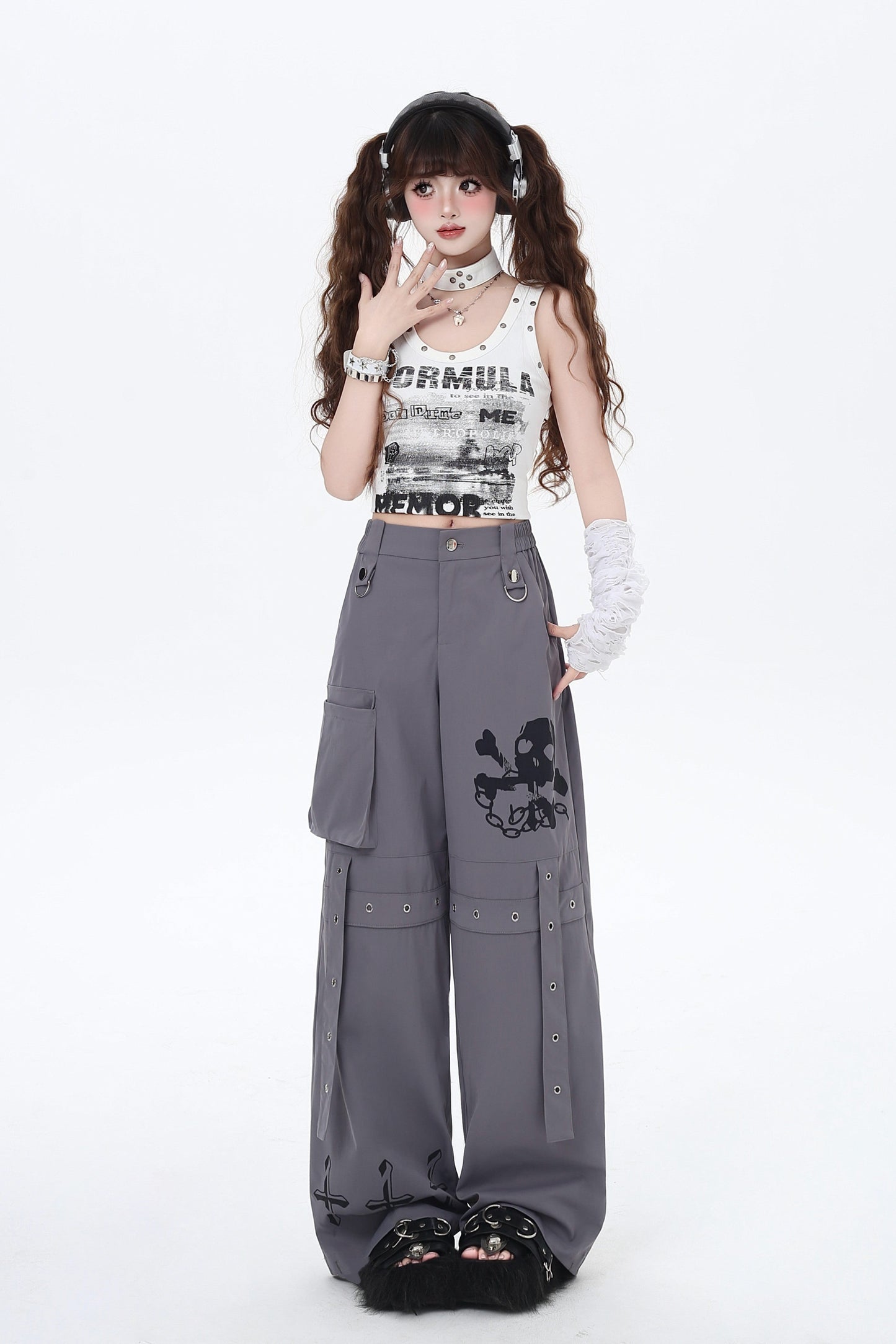 ドクロベルトパンツ