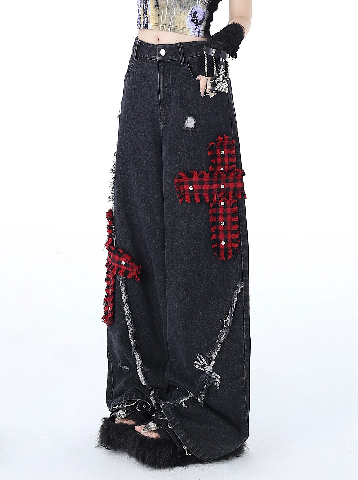 クロスチェックポイントデニム NW1161