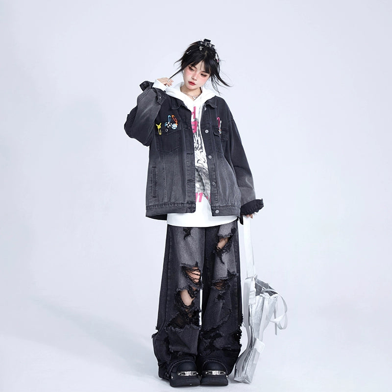 オーバーダメージデニム NW1071